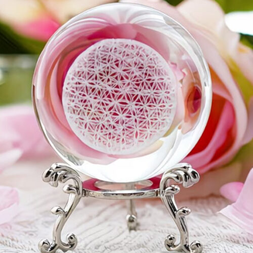 Energiekugel "Blume des Lebens" Hologramm