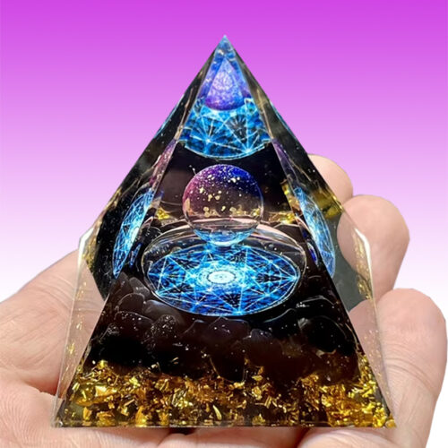 Ener-Chi Orgonit Pentagramm Pyramide